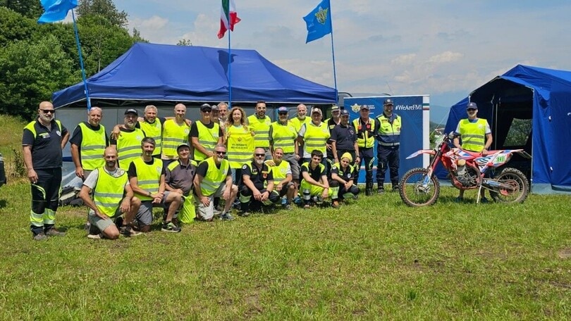 Volontariato Motociclistico FMI in Veneto: conclusa la prima esercitazione