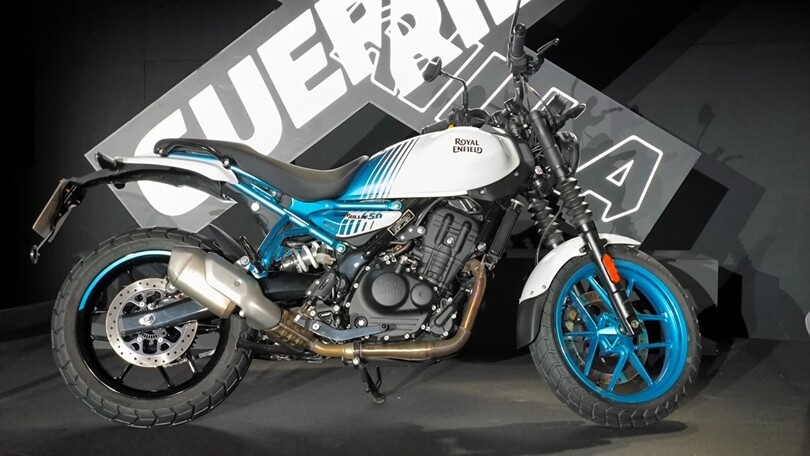 Royal Enfield, arriva la Guerrilla 450: roadster easy, anche nel prezzo