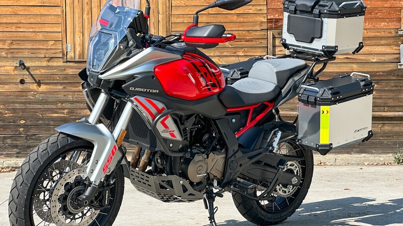 QJ Motor, arriva la SRT550SX: la adventure dal bel rapporto qualità/prezzo