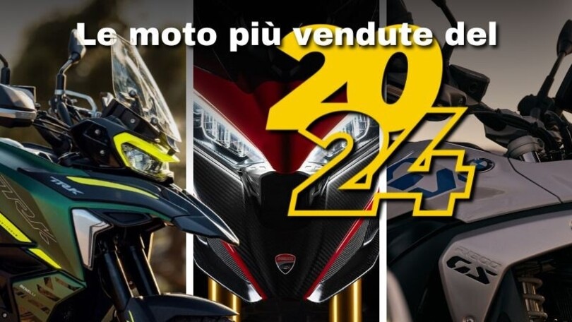 Top 30 moto più vendute del 2024