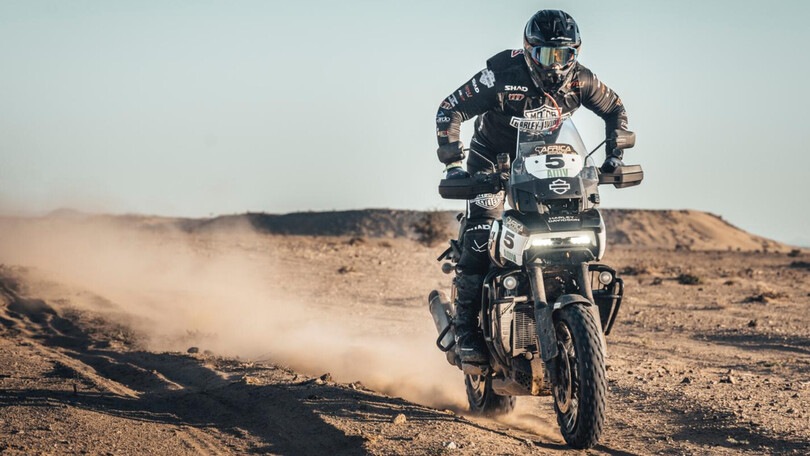 Harley-Davidson in Top 10 all'Africa Eco Race: impresa di Pedrero