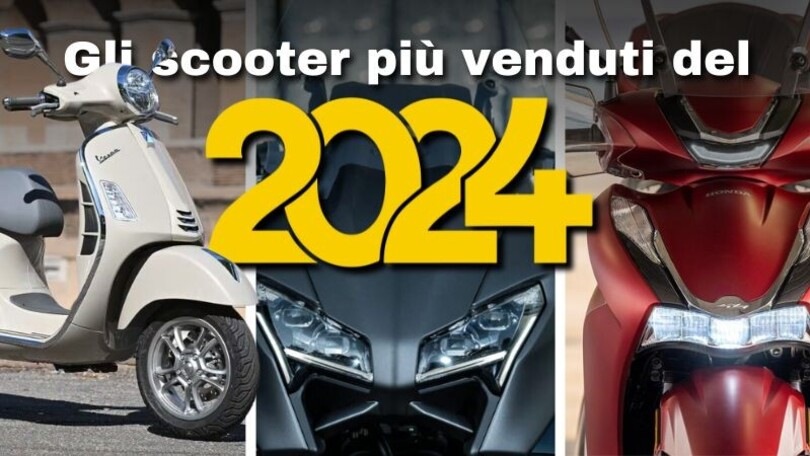 Top 20 scooter più venduti del 2024