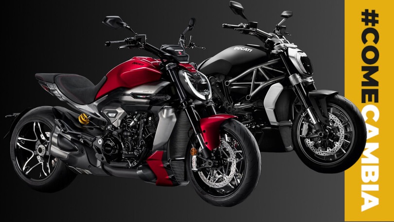Ducati, XDiavel V4 Vs. V2: Come Cambia