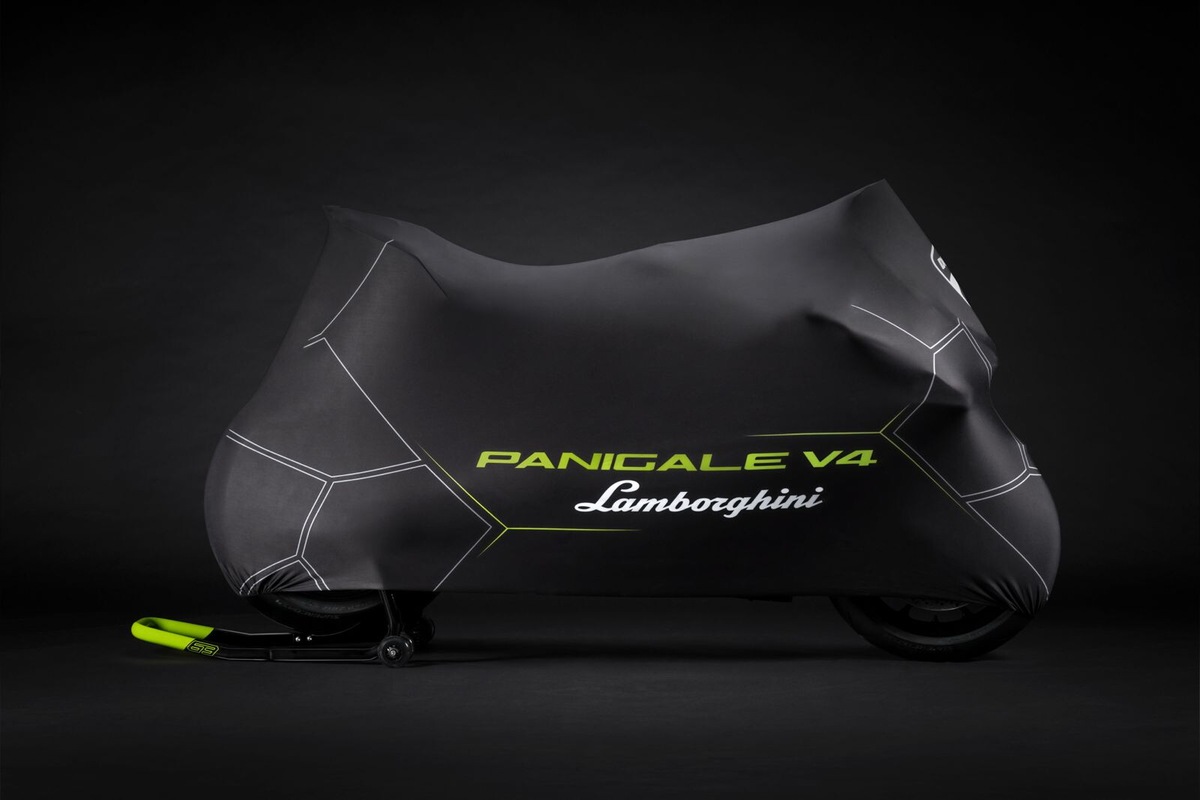 Ducati Panigale V4 Lamborghini, LE FOTO