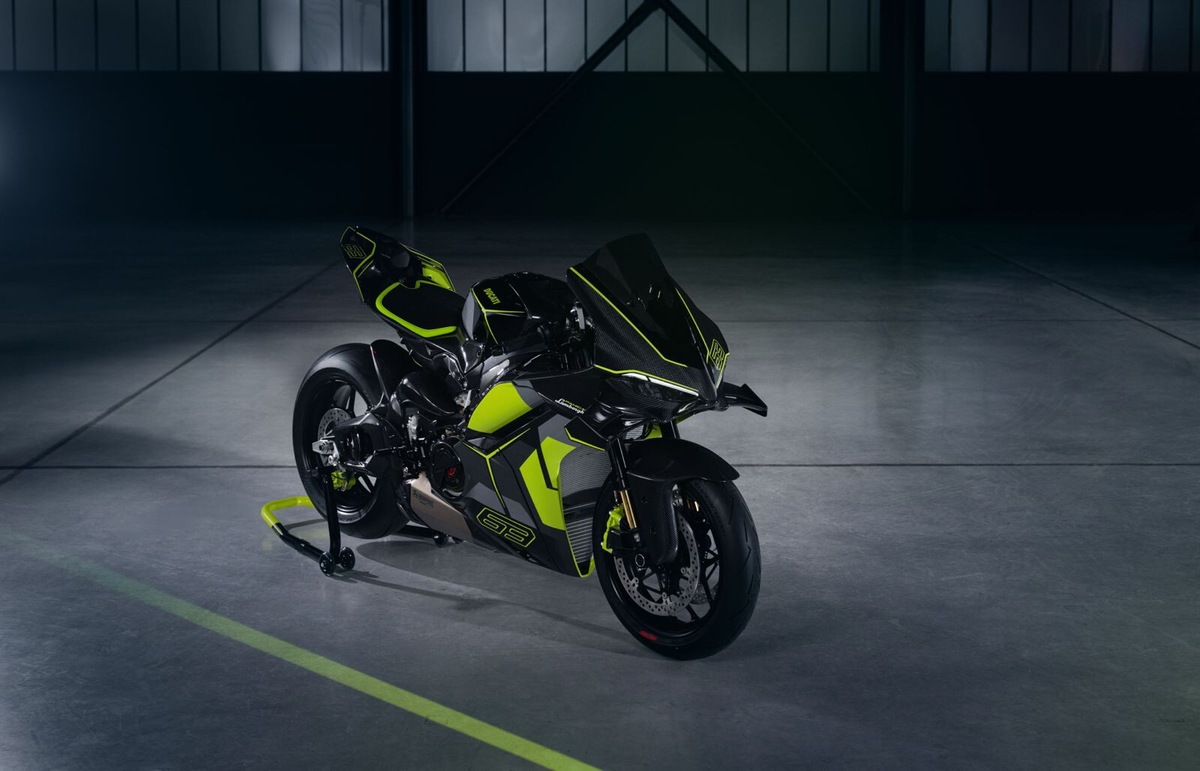 Ducati Panigale V4 Lamborghini, LE FOTO