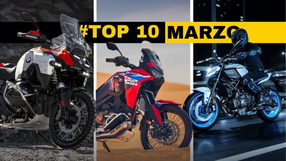 Top 10 mercato, le moto più vendute di marzo 2025: Africa Twin ancora in testa, ma Yamaha...