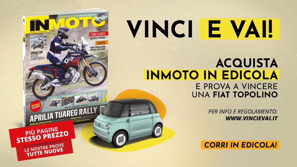 Vinci una Fiat Topolino con InMoto 05: IL VIDEO