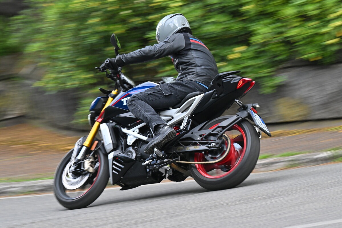TVS RTR 310 BT0: le foto del test