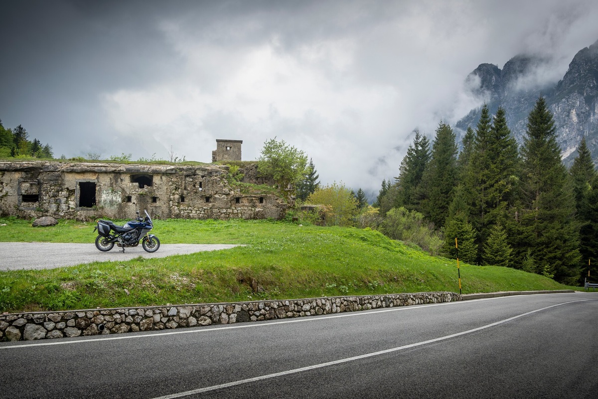 Yamaha Tracer9 GT+ Y-AMT: LE FOTO DELLA PROVA