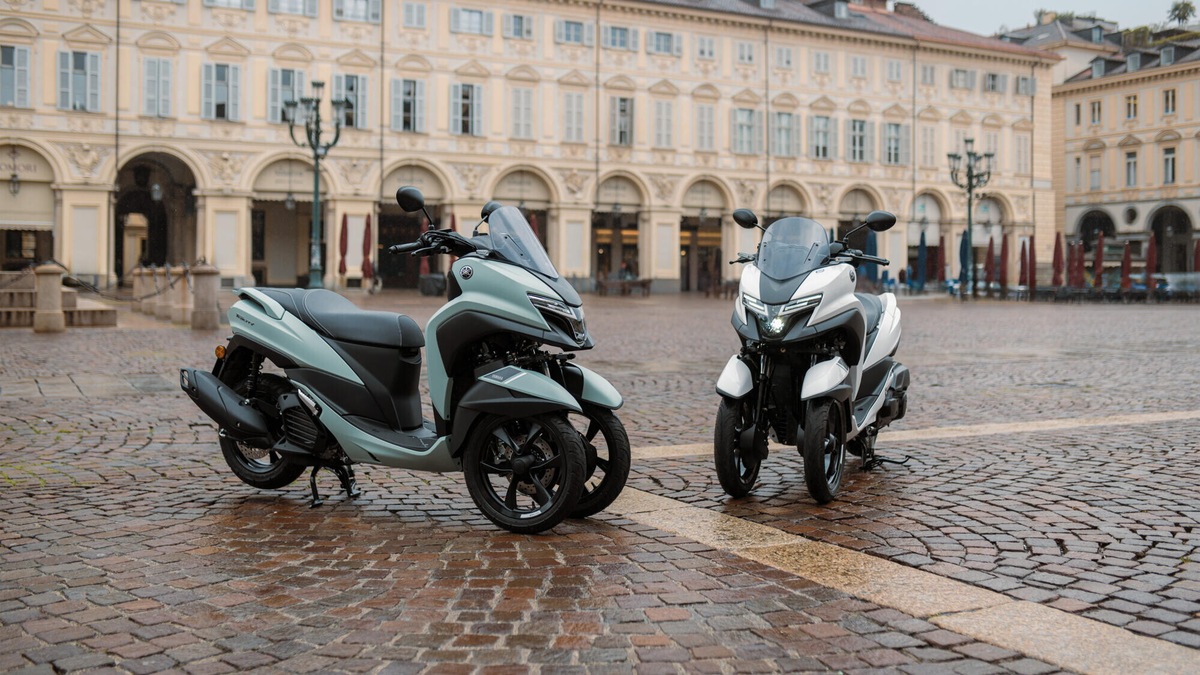 Yamaha Tricity 125: lo scooter a tre ruote si evolve per il 2025