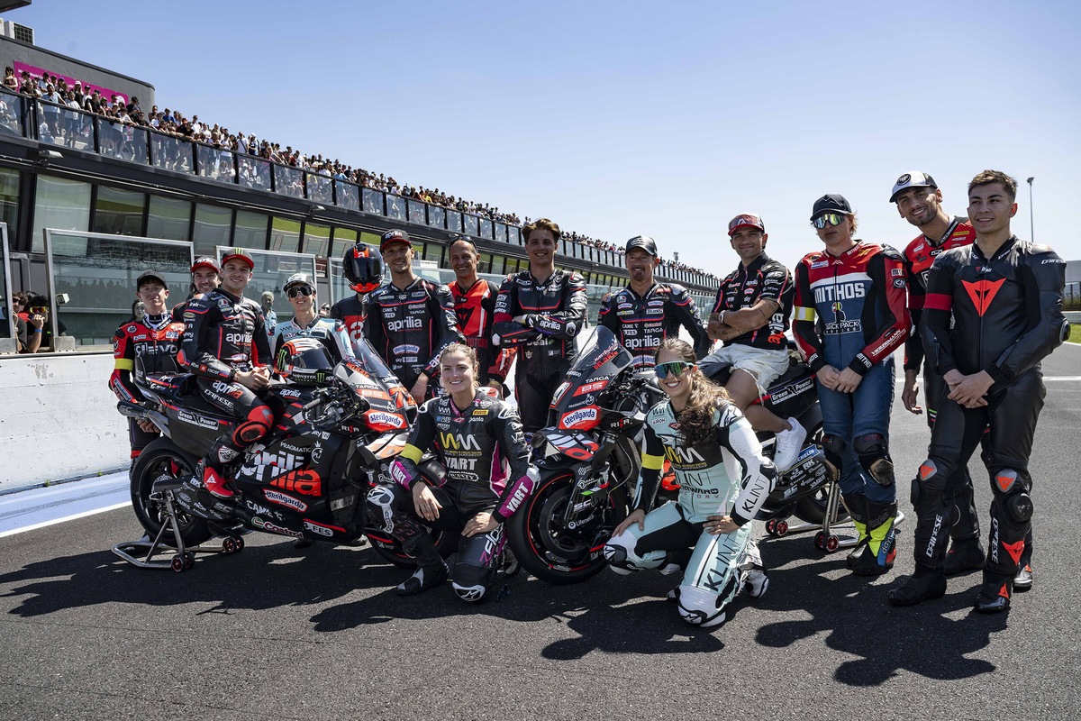 Aprilia All Stars 2025: le foto dell'evento