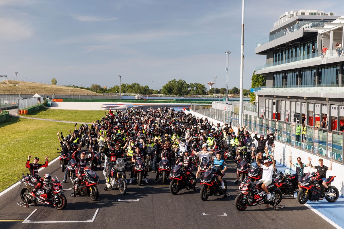 Aprilia All Stars 2025: le foto dell'evento