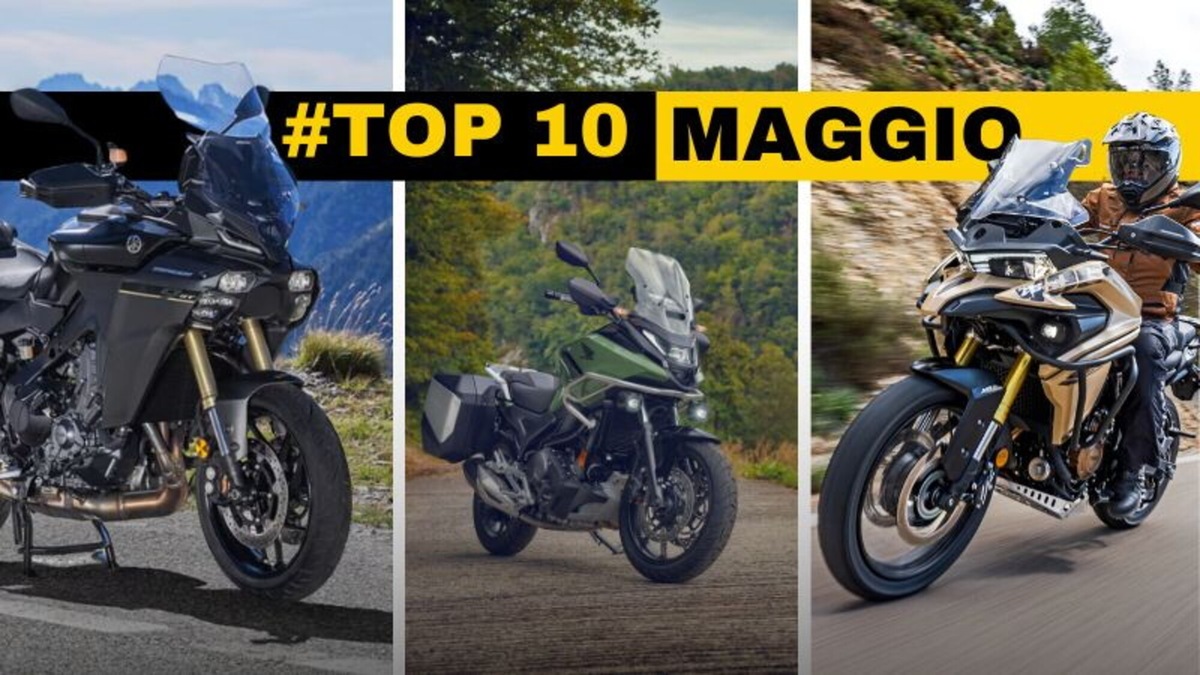 TOP 10, le moto più vendute a maggio 2025: Honda Africa Twin grande assente