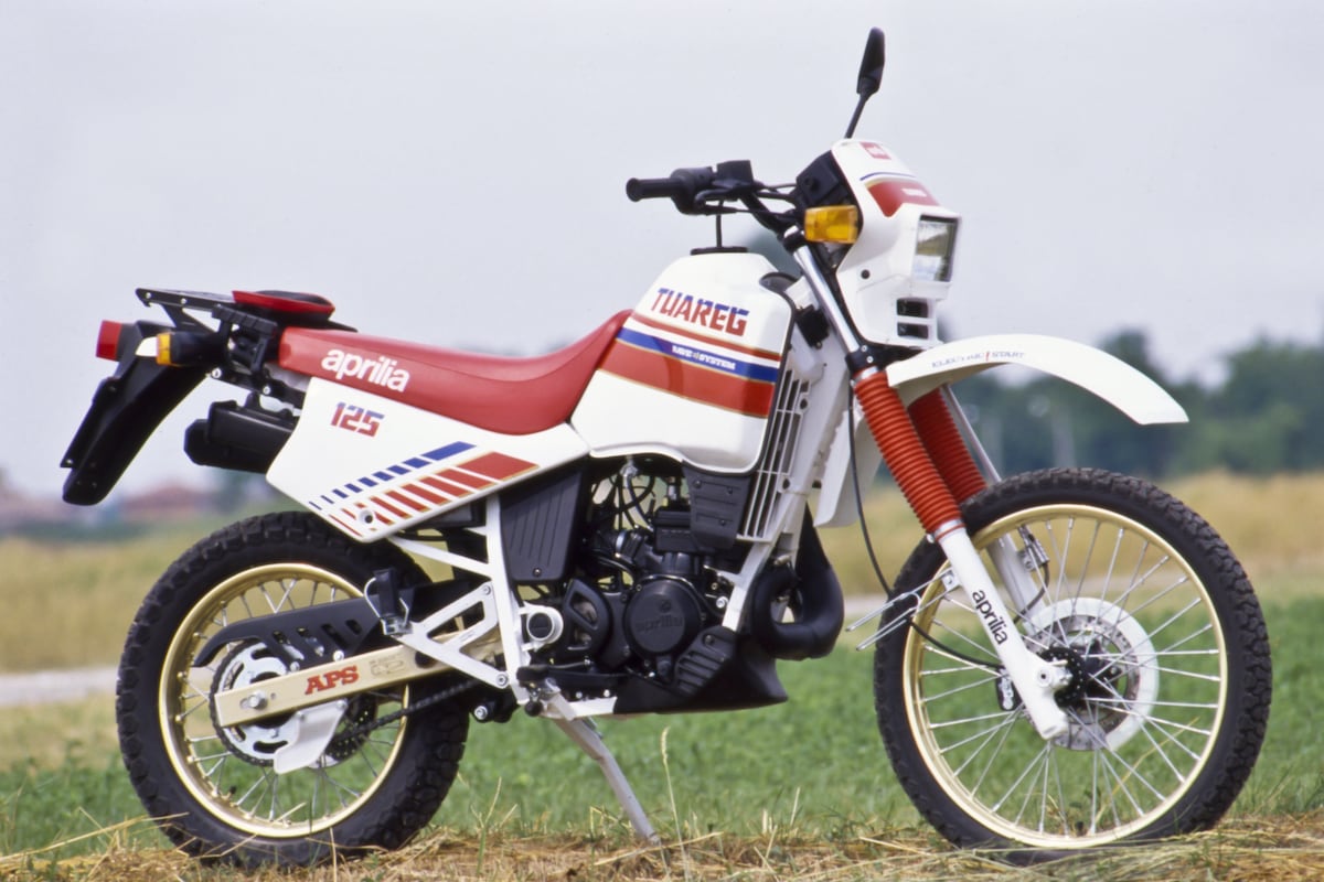 Aprilia Tuareg: com'è cambiata nel corso della storia