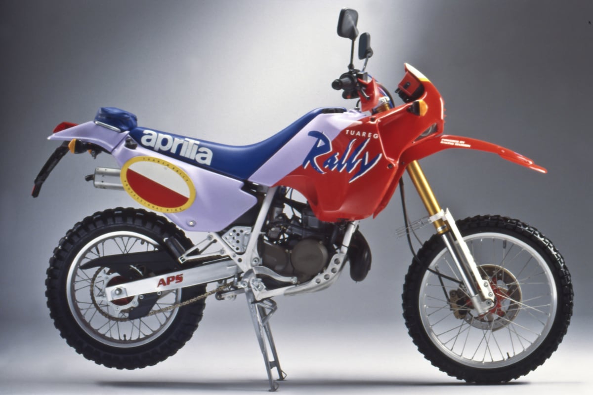 Aprilia Tuareg: com'è cambiata nel corso della storia