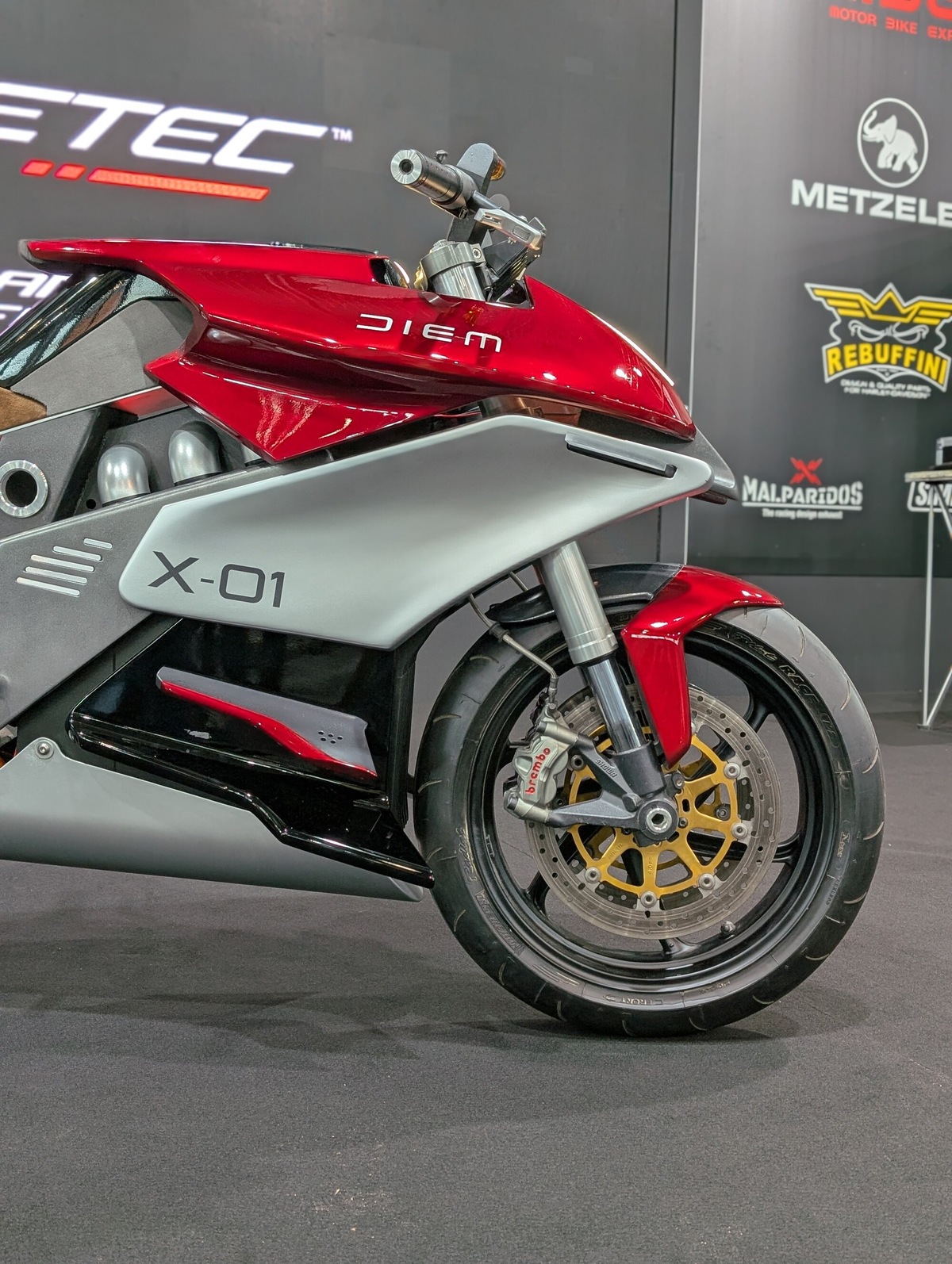 Diem Motorcycles, ecco il concept elettrico X-01: LE FOTO