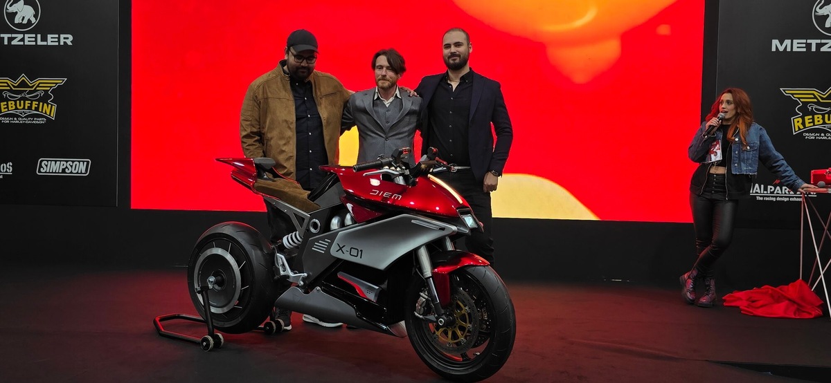 Diem Motorcycles, ecco il concept elettrico X-01: LE FOTO