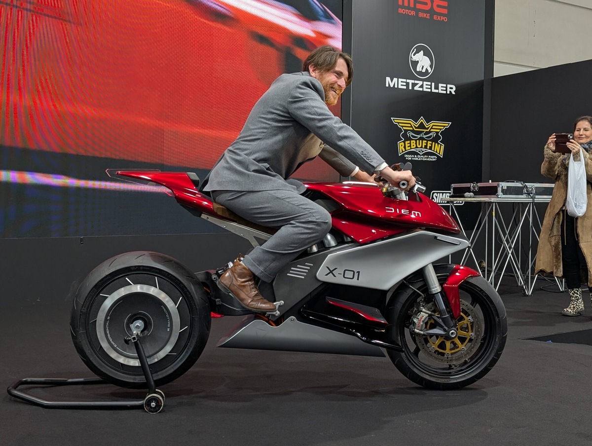 Diem Motorcycles, ecco il concept elettrico X-01: LE FOTO
