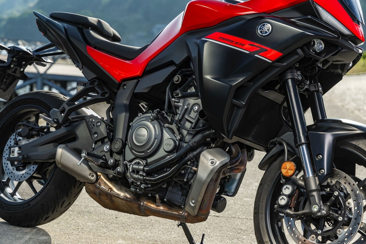 Yamaha Tracer 7 2025: LE FOTO DELLA PROVA