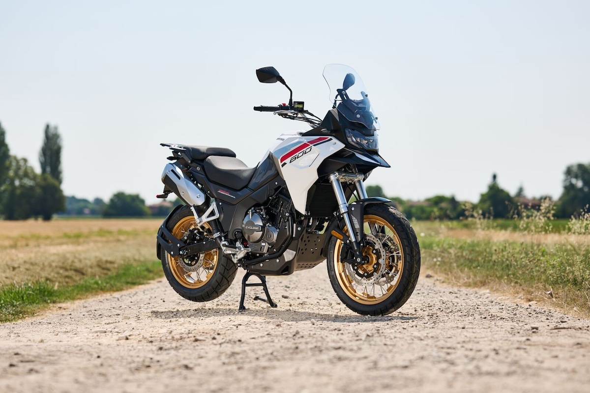 Test Cyclone RX600, le foto della prova