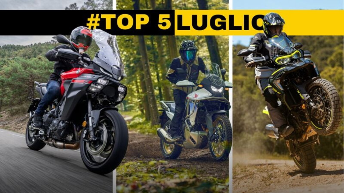 TOP 5 moto più vendute a luglio 2025: risorge la Benelli TRK 702