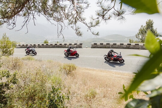 The Sport-bikes Arena: le foto della location in cui si è svolta la comparativa