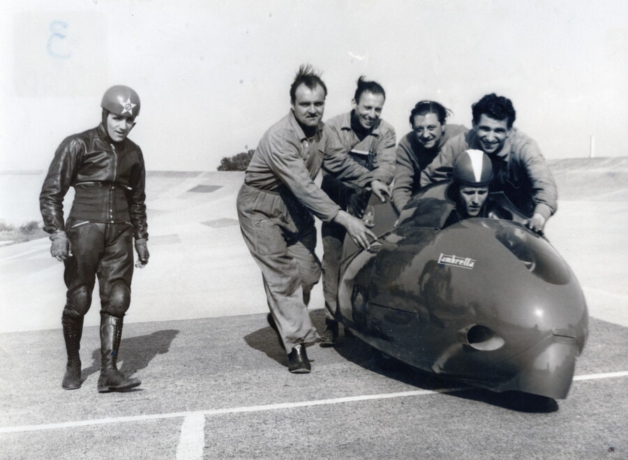 Lambretta: le foto del siluro da record che hanno fatto la storia