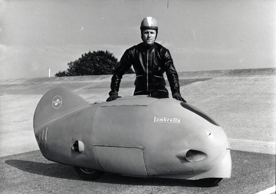 Lambretta: le foto del siluro da record che hanno fatto la storia