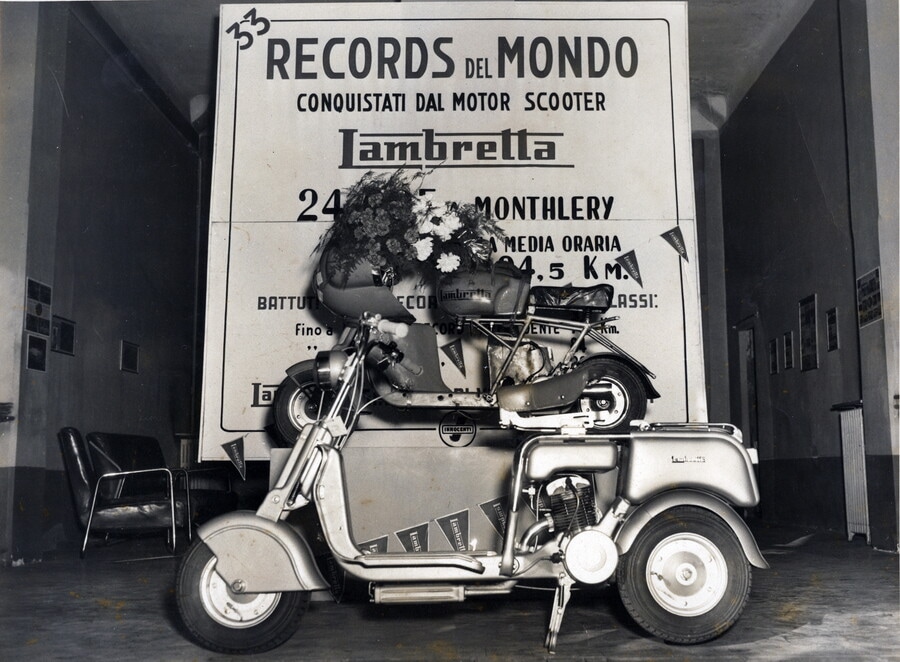 Lambretta: le foto del siluro da record che hanno fatto la storia