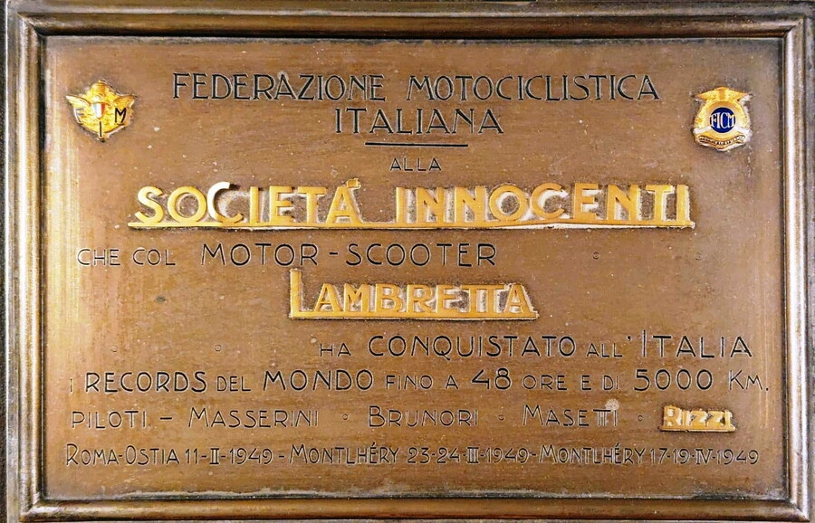 Lambretta: le foto del siluro da record che hanno fatto la storia