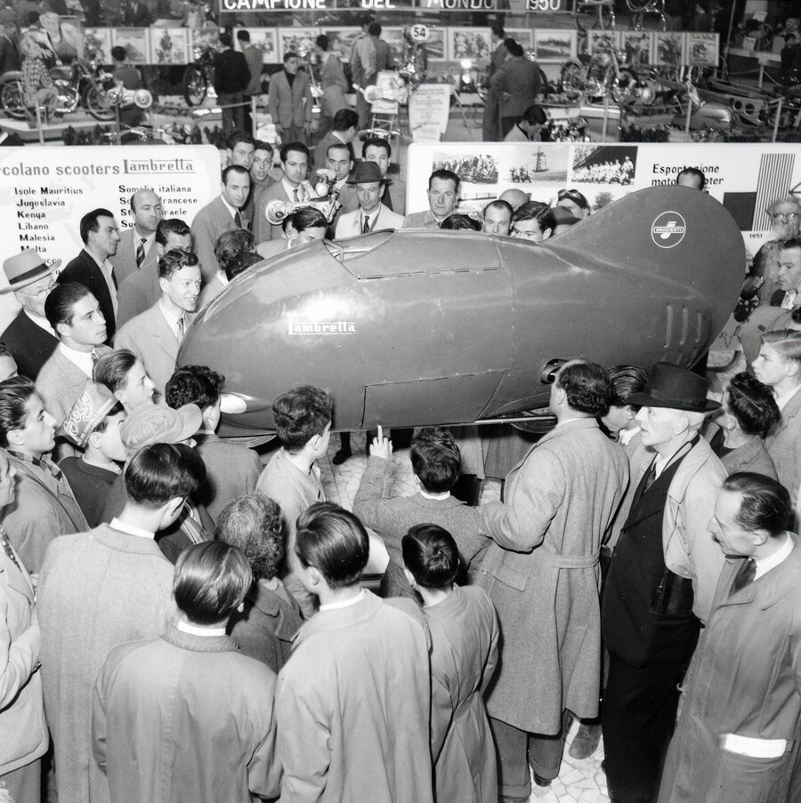 Lambretta: le foto del siluro da record che hanno fatto la storia