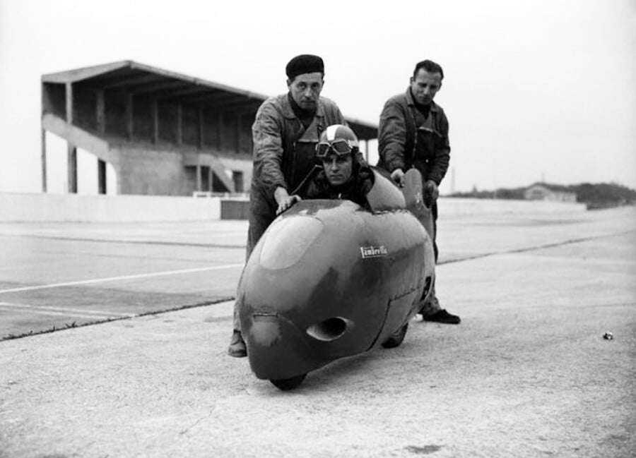 Lambretta: le foto del siluro da record che hanno fatto la storia