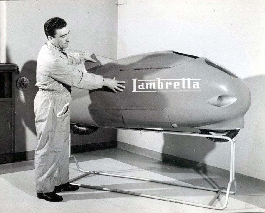 Lambretta: le foto del siluro da record che hanno fatto la storia