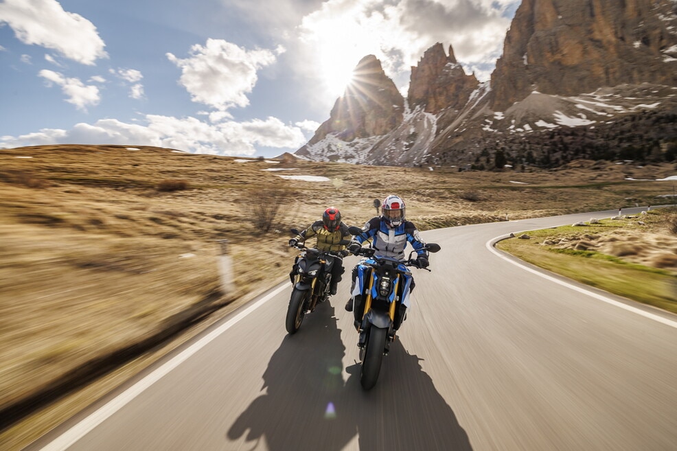 Honda CB1000 Hornet SP vs Suzuki GSX-S1000 EVO: le foto della sfida | Alpen Masters 2025