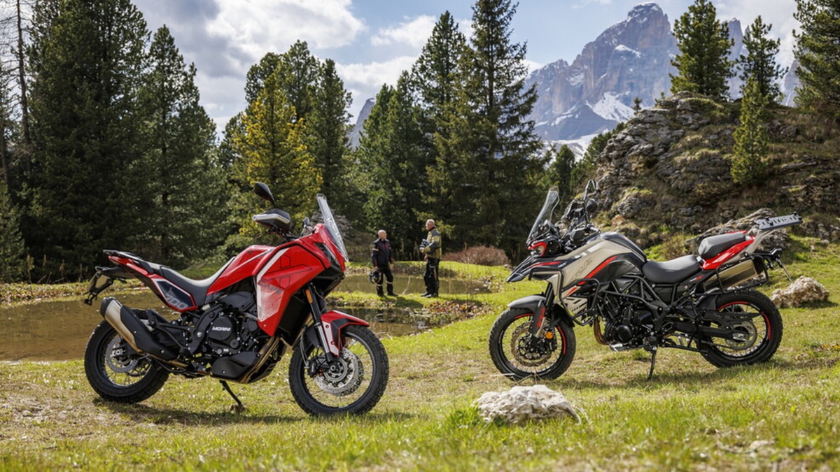 Benelli TRK 702X vs Moto Morini X-Cape 700: le foto della sfida | Alpen Masters 2025