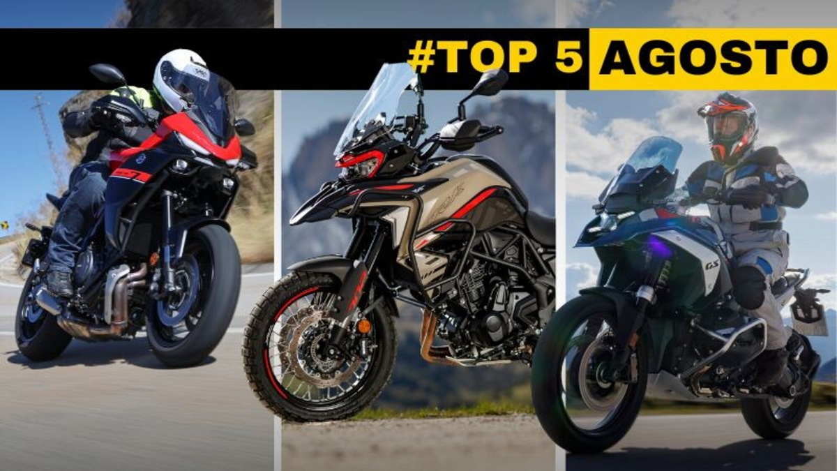 Top 5 (+1 bonus) moto più vendute di Agosto 2025: torna la regina del 2024