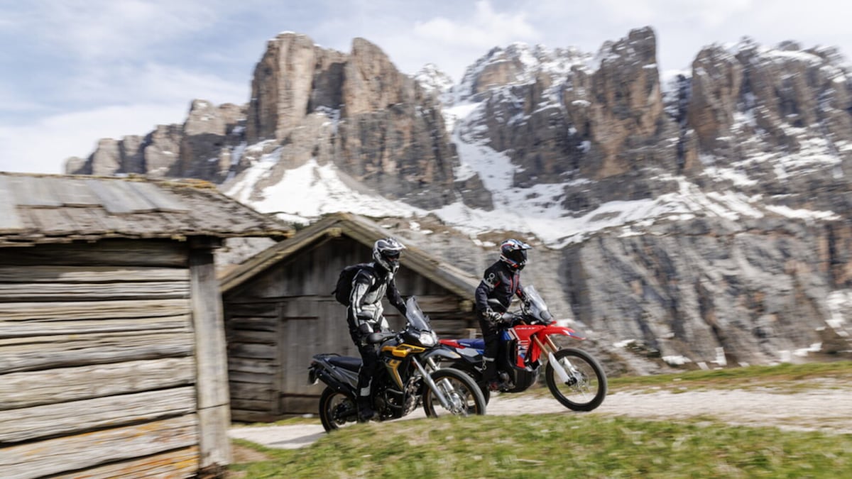 Honda CRF300 Rally vs Voge Valico 300 Rally: le foto della sfida | Alpen Masters 2025