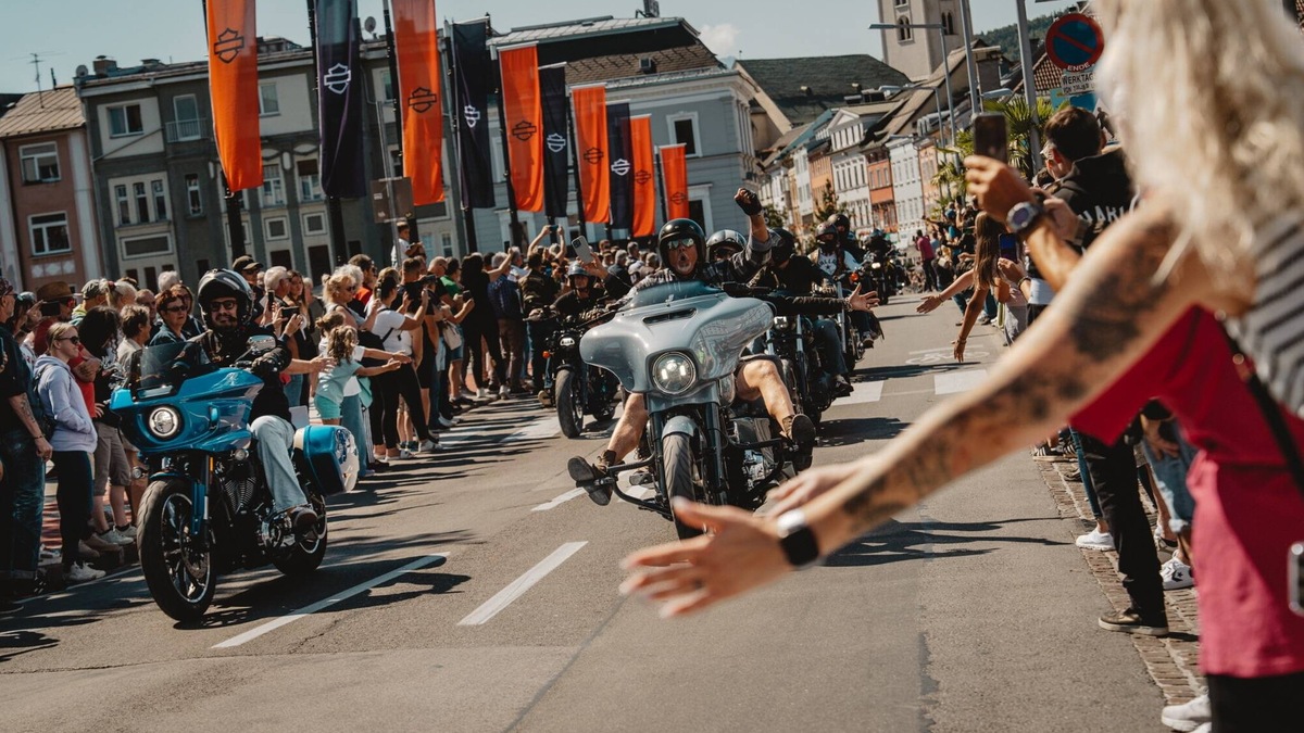Harley-Davidson e il grande successo della European Bike Week 2025