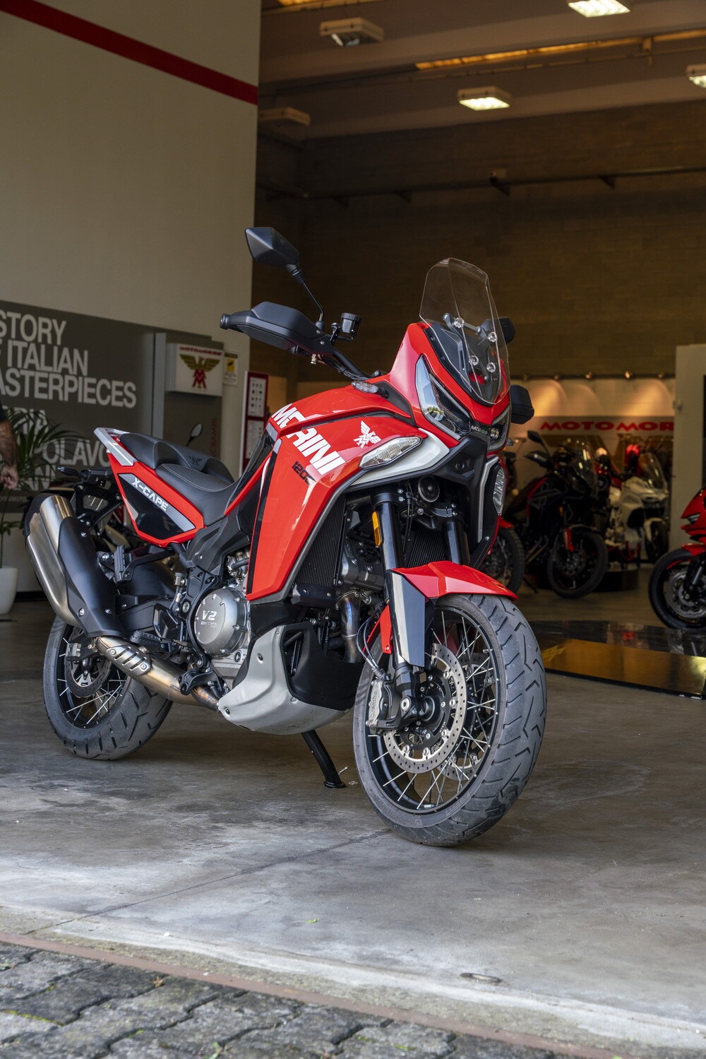 Moto Morini X-Cape 1200: le foto del test