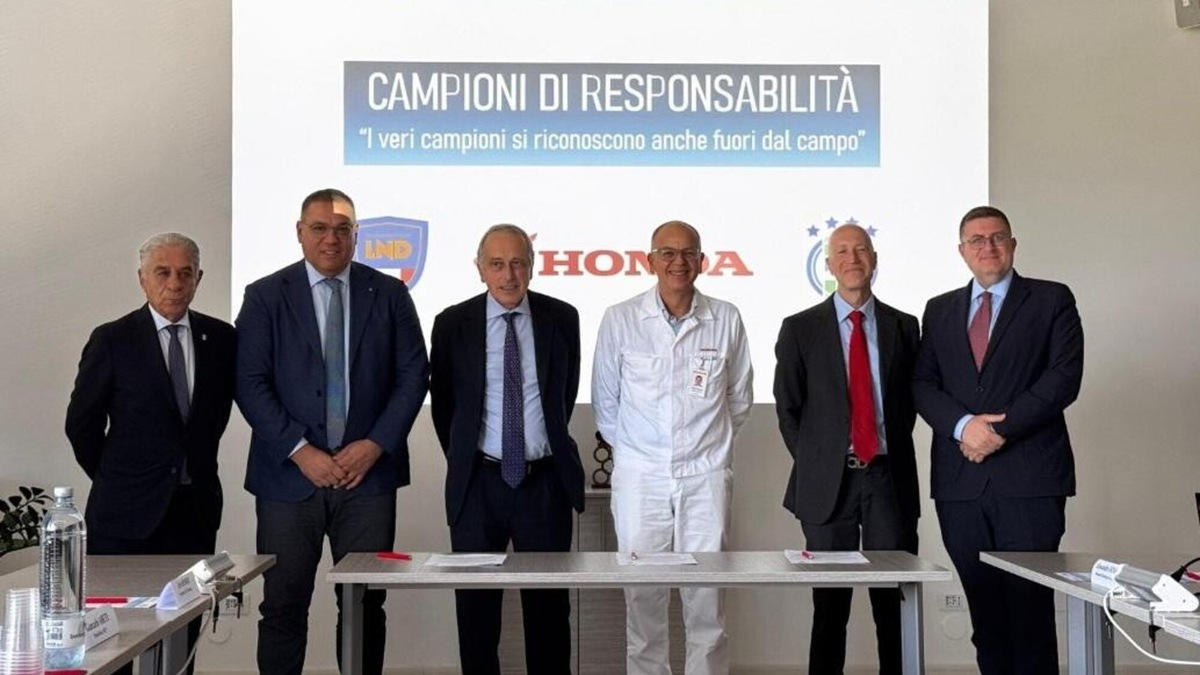 Honda e Lega Nazionale Dilettanti insieme per la sicurezza stradale