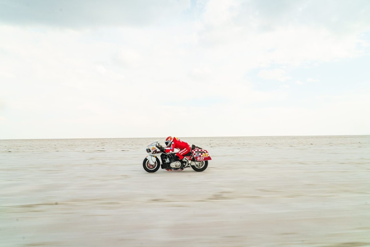 Indian Motorcycle, record su record a Bonneville