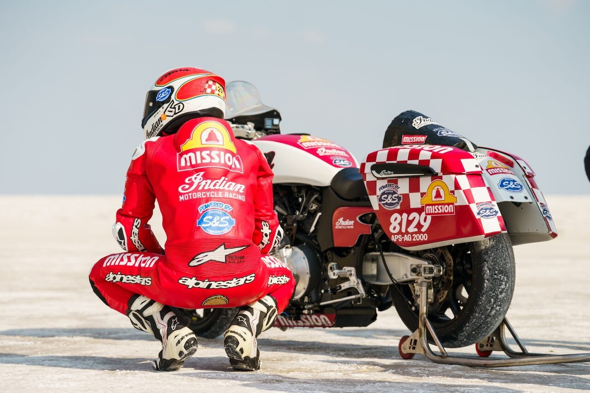 Indian Motorcycle, record su record a Bonneville