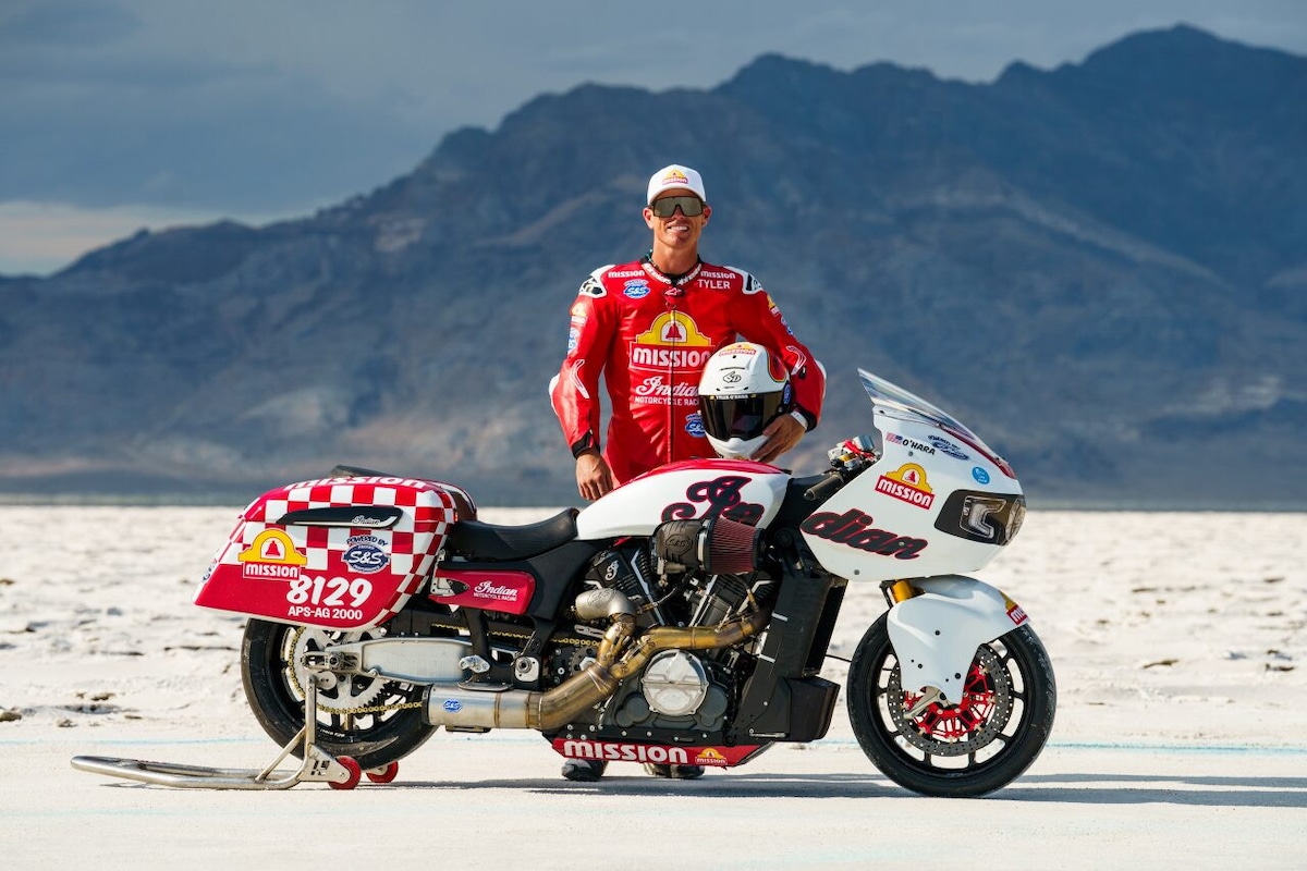 Indian Motorcycle, record su record a Bonneville