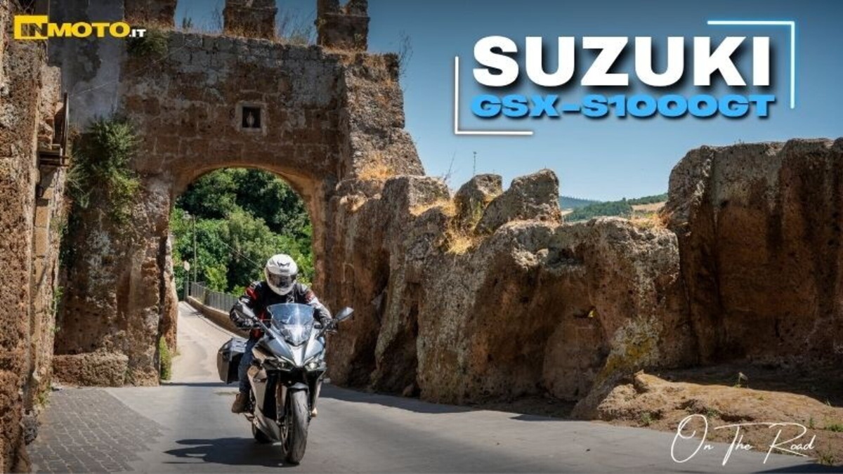 Con la Suzuki GSX-S1000GT, un tuffo nella magia dell'Etruria