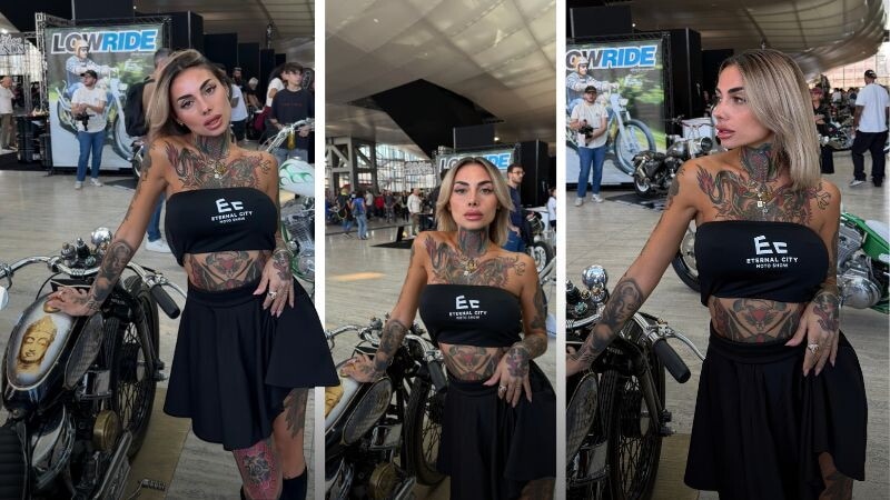 Le ragazze più belle di Eternal City Moto Show 2025: le foto (con tag Instagram)