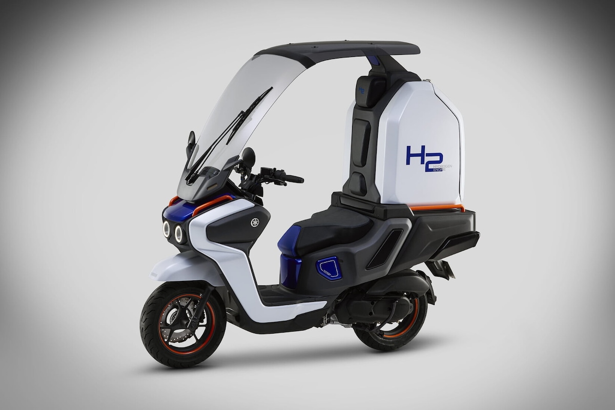 Yamaha H2 Buddy Porter: le foto del prototipo a idrogeno che guarda avanti