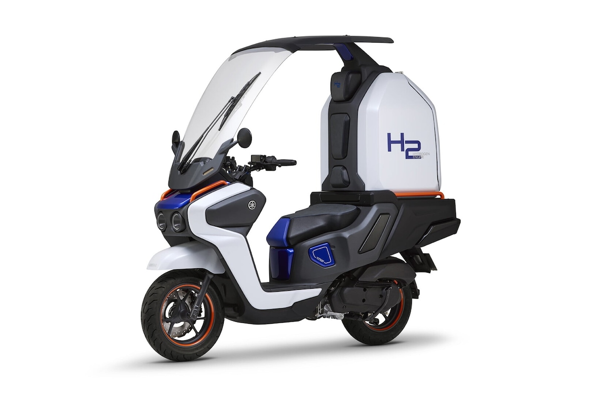 Yamaha H2 Buddy Porter: le foto del prototipo a idrogeno che guarda avanti