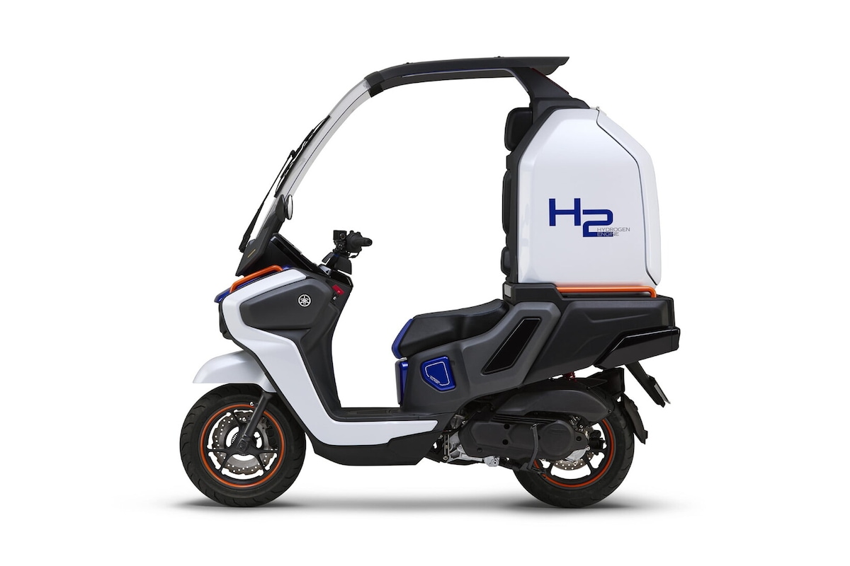 Yamaha H2 Buddy Porter: le foto del prototipo a idrogeno che guarda avanti