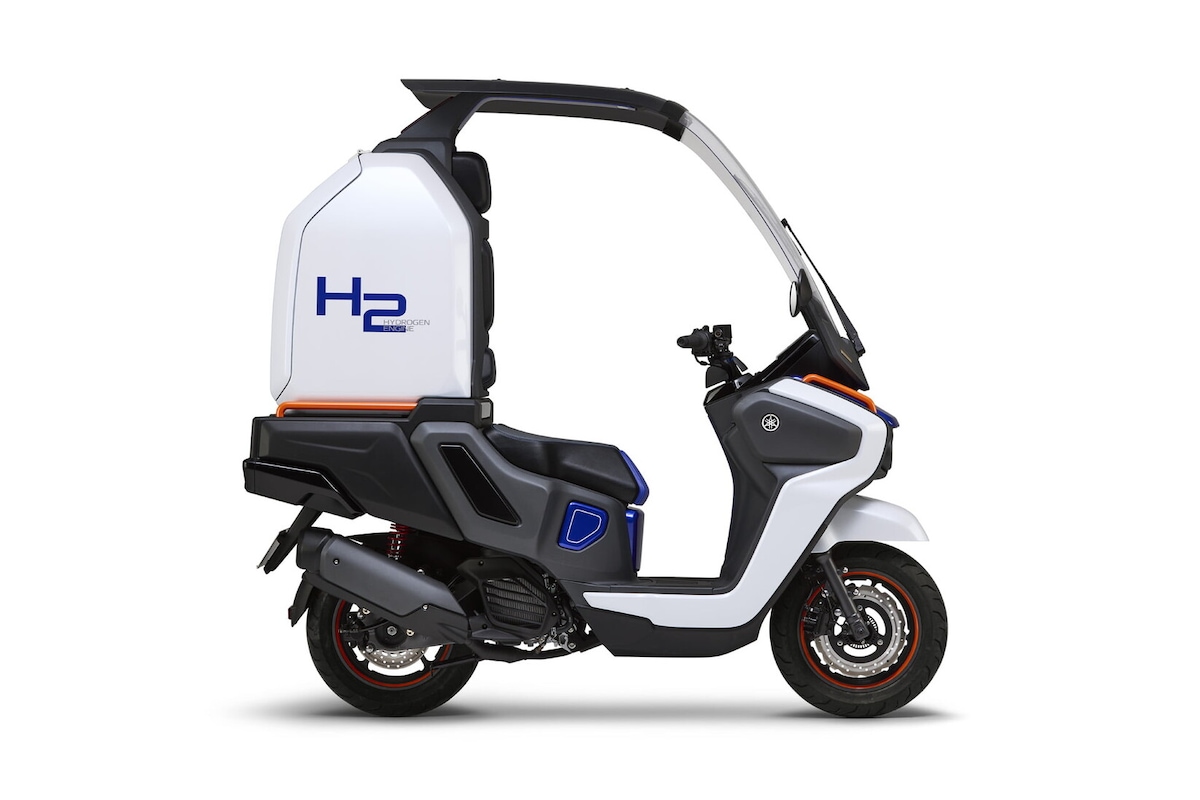 Yamaha H2 Buddy Porter: le foto del prototipo a idrogeno che guarda avanti