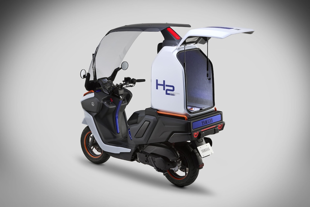 Yamaha H2 Buddy Porter: le foto del prototipo a idrogeno che guarda avanti